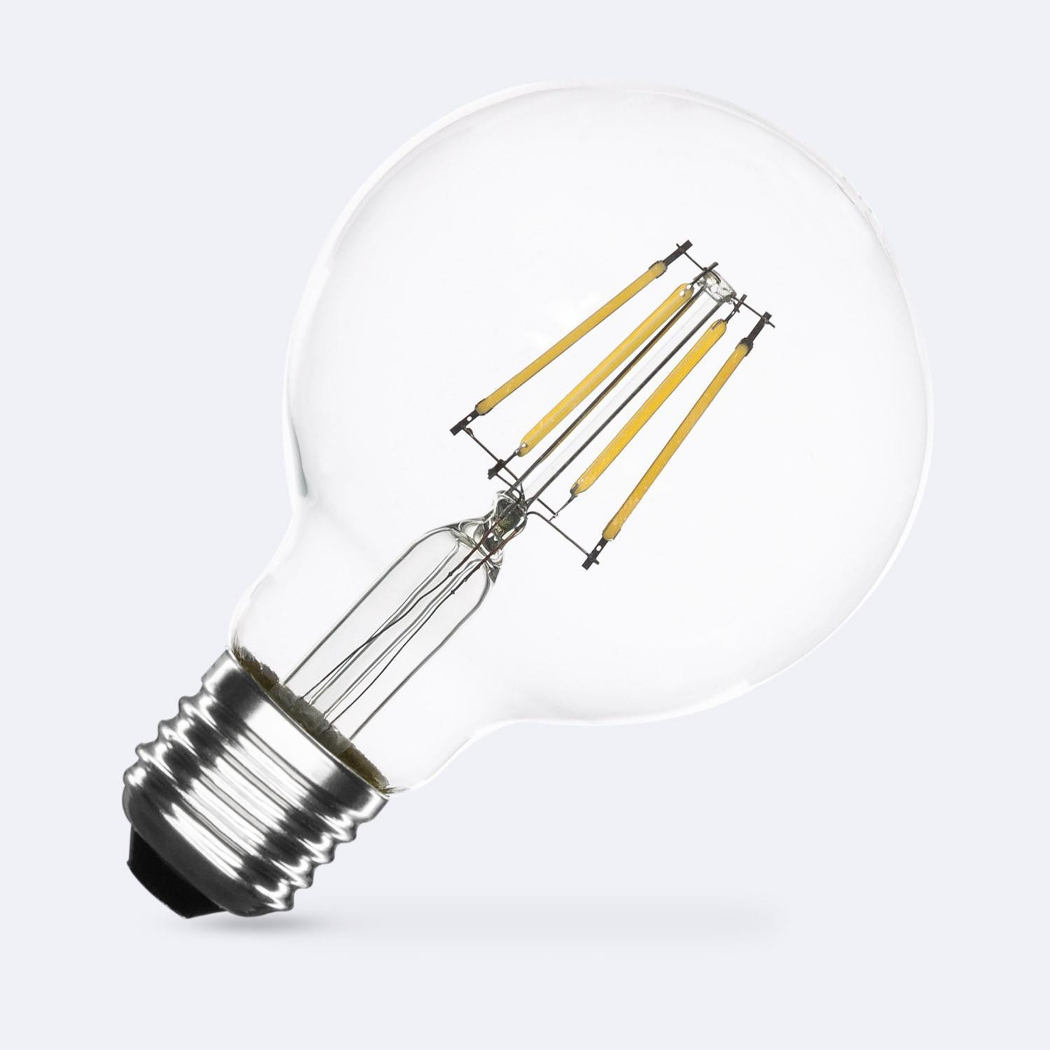 Ampoule LED Filament E27 6W 720lm Dimmable G80 No Flicker Blanc neutre 4000K