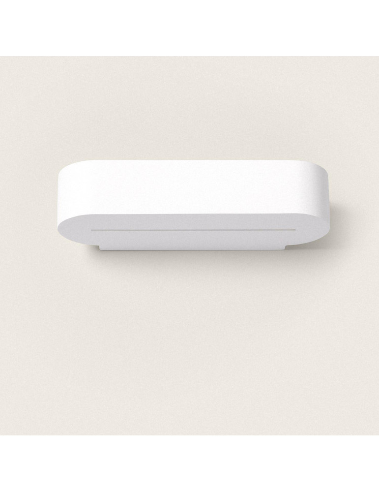 Applique Murale Plâtre Double Éclairage Lonjong