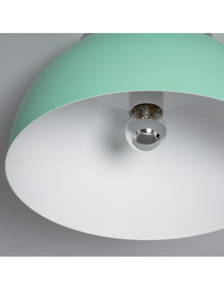 Plafonnier Rond Aluminium Ø305 mm Bosco Silver