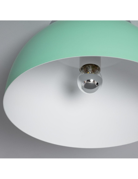 Plafonnier Rond Aluminium Ø305 mm Bosco Silver