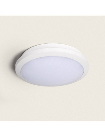 Plafonnier Extérieur LED Circulaire CCT 11-17W avec Détecteur de Mouvement Radar Ø300 mm