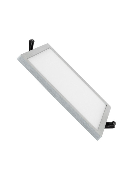 Support plafond Rond Orientable Argent Ø92 mm