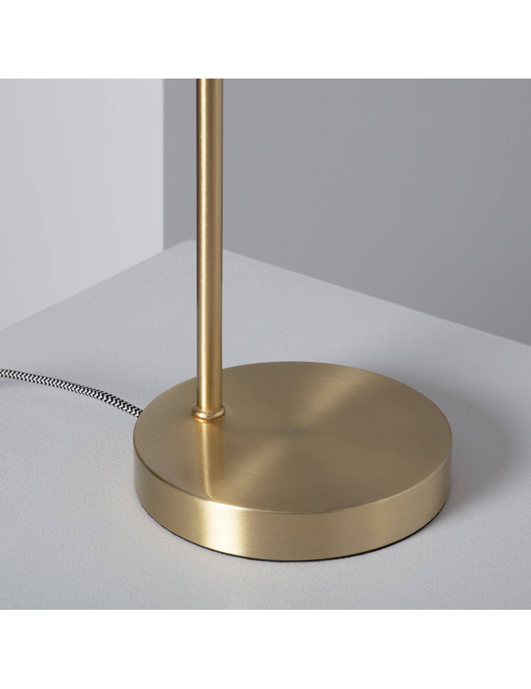 Lampe à Poser Métal et Verre Shirley