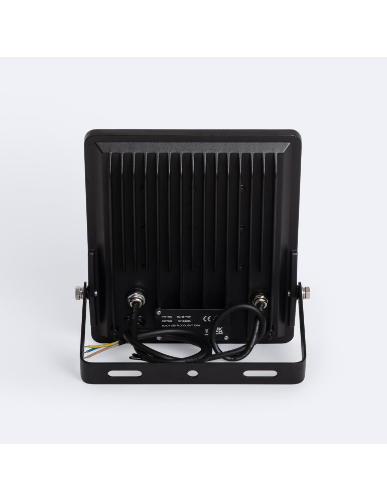 Projecteur LED 100W Dimmable 0-10V 170 lm/W IP65 ELEGANCE Slim PRO Noir