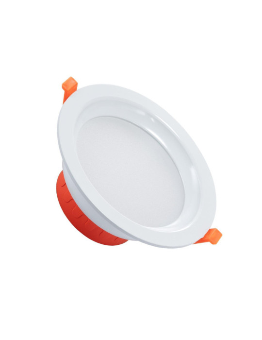 Downlight LED 12W Rond LUX CRI90 Coupe Ø 125 mm IP44 Downlight LED 12W Rond LUX CRI90 Coupe Ø 125 mm IP44