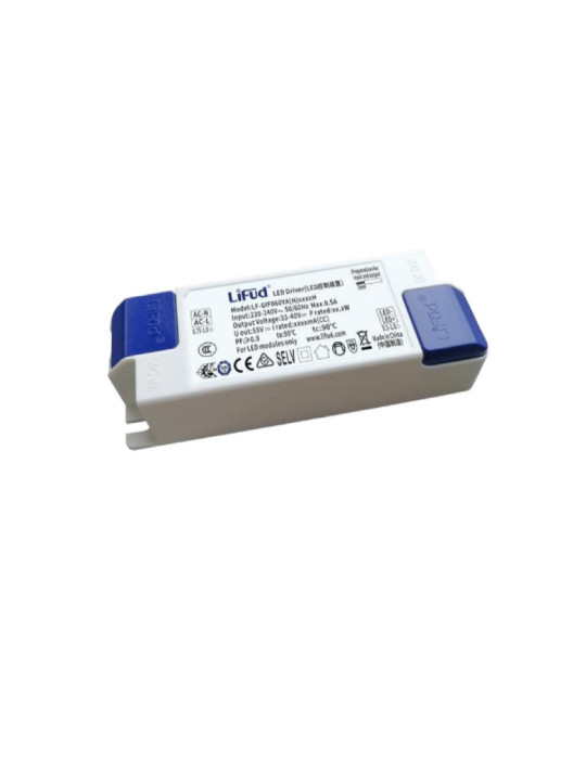 Driver LIFUD 220-240V Sortie 33-40V 1500mA DC 60W No Flicker LF-GIF060YA(H)