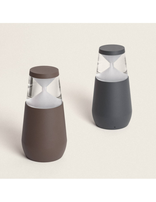 Balise Extérieure LED 9W sur Pied 30 cm en Saillie Danko