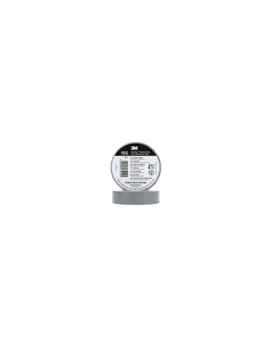 Ruban Adhésif Temflex™ 155 PVC 19mm x 20m 3M 7100184744 Ruban Adhésif Temflex™ 155 PVC 19mm x 20m 3M 7100184744