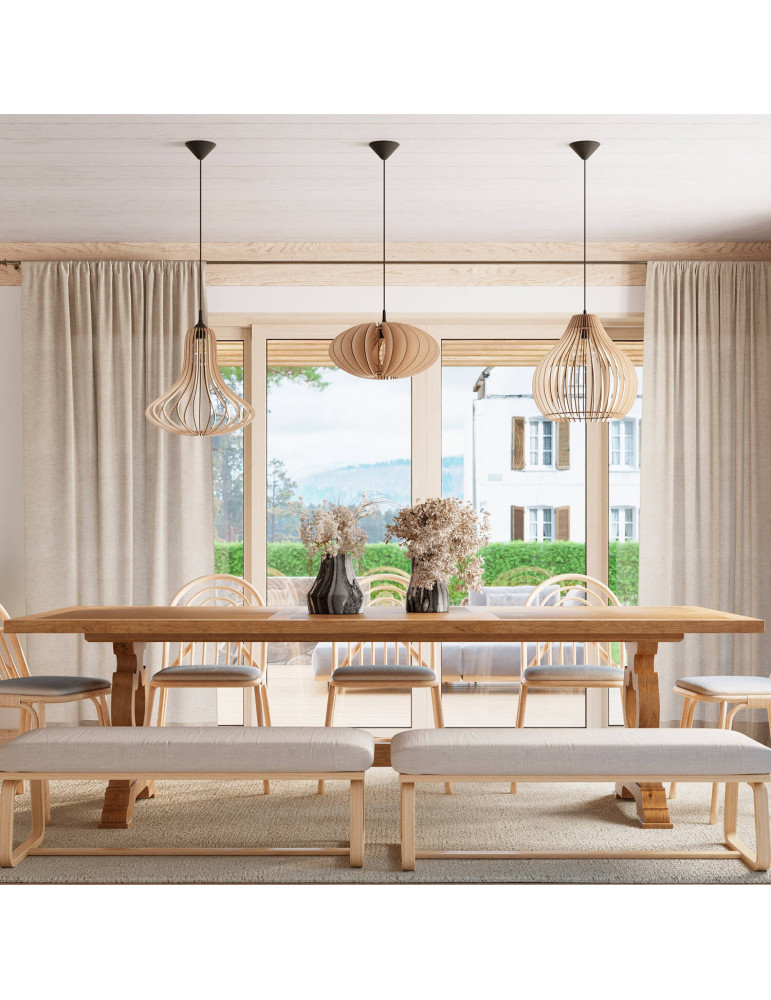 Suspension Bois Elza SOLLUX