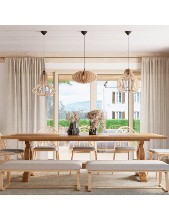 Suspension Bois Elza SOLLUX