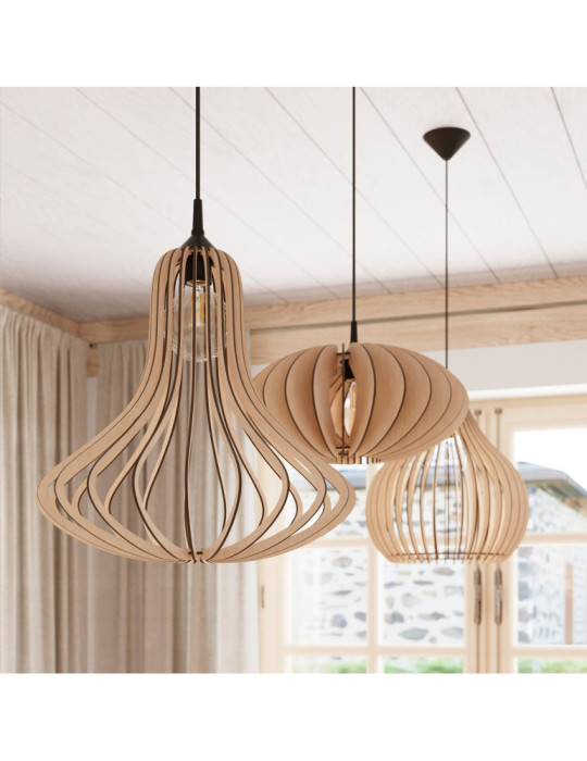 Suspension Bois Elza SOLLUX