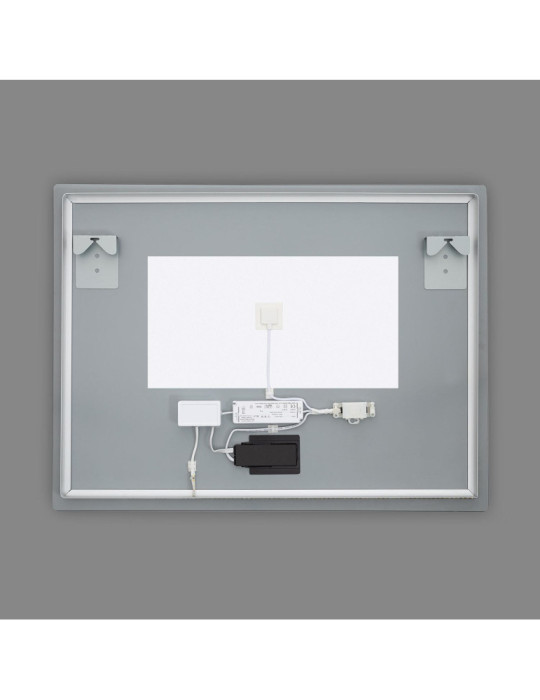 Miroir Salle de Bain avec Éclairage LED Anti-buée Sarakiniko 60x80 cm