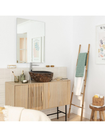 Miroir Salle de Bain avec Éclairage LED Medium Mason 78x58cm