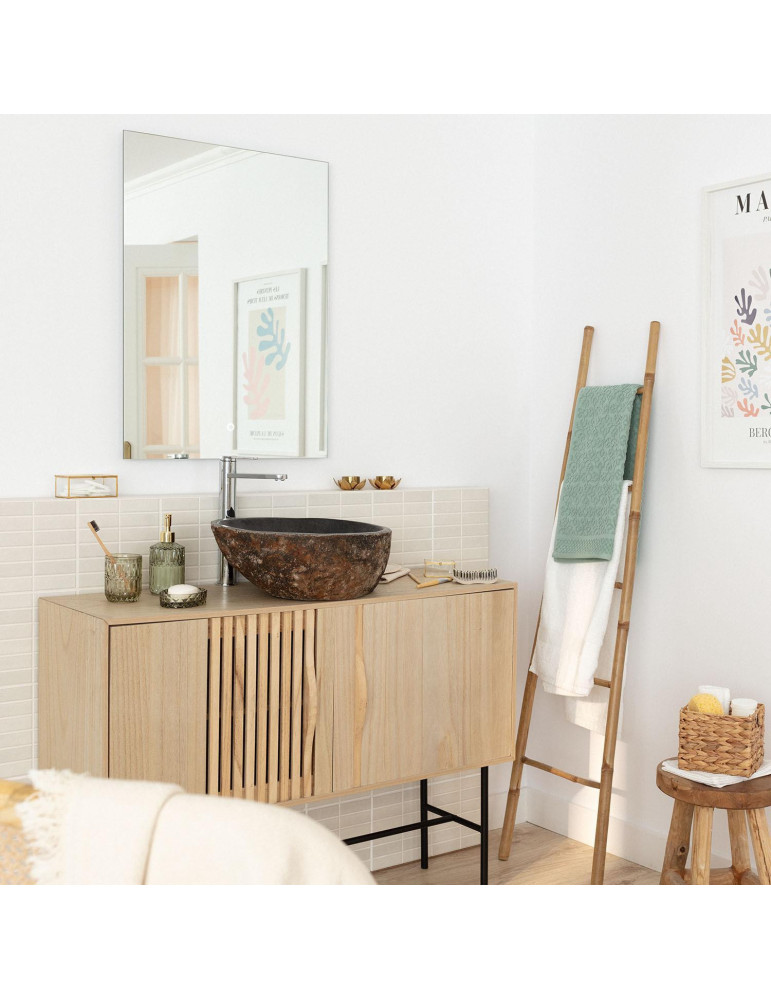 Miroir Salle de Bain avec Éclairage LED Medium Mason 78x58cm