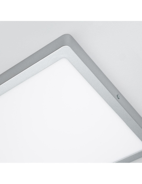 Plafonnier LED Carré Aluminium Slim 24W CCT Sélectionnable Galán 280x280 mm SwitchDimm