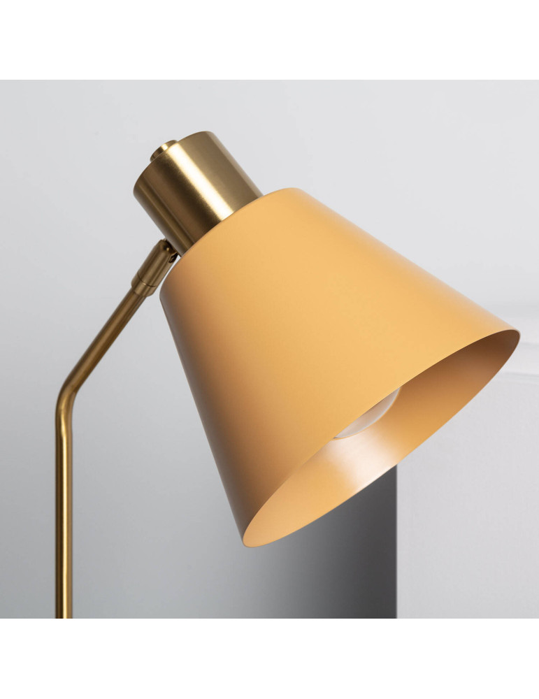 Lampadaire Aluminium et Marbre Vinci