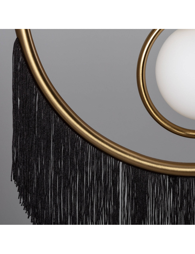 Suspension Métal Dalila avec Franges