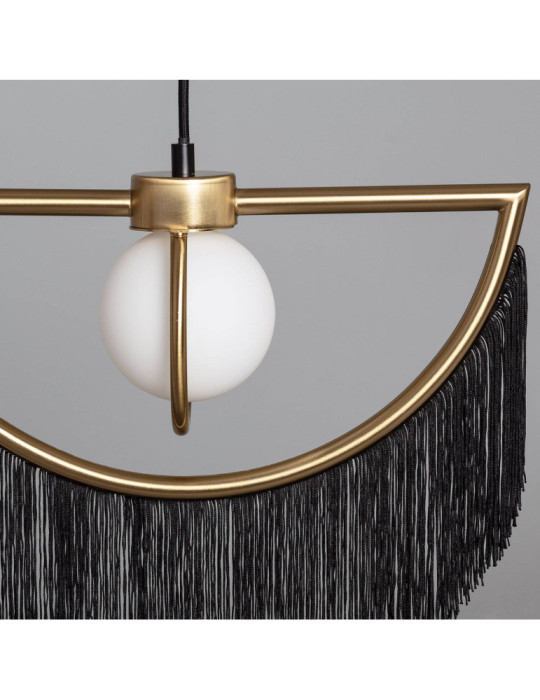 Suspension Métal Dalila avec Franges