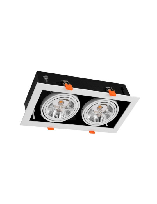 Spot Downlight LED 24W Kardan AR111 Coupe 325x165 mm Spot Downlight LED 24W Kardan AR111 Coupe 325x165 mm
