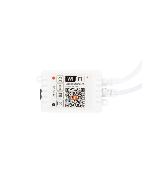 Contrôleur Variateur WiFi Ruban LED Monochrome 12/24V DC