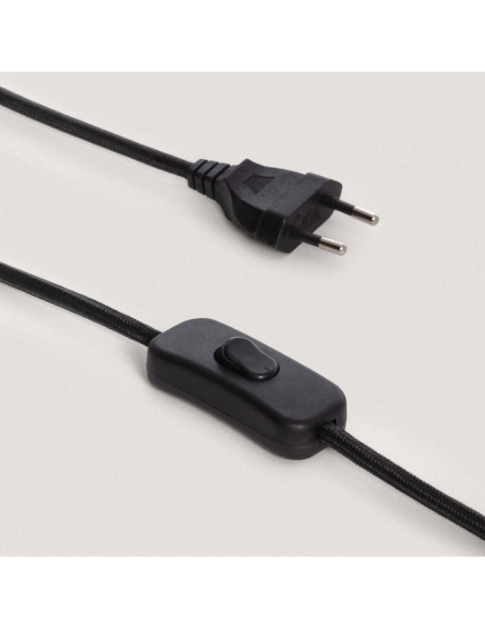 Lampe à Poser en bois Black Darshan ILUZZIA