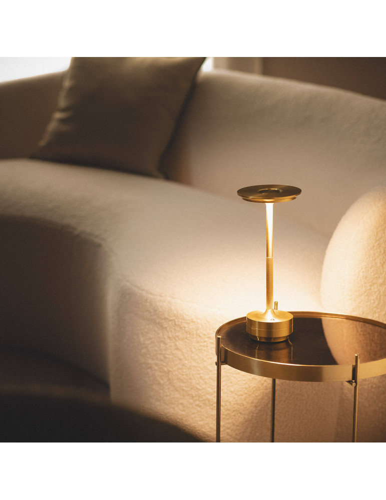 Lampe à Poser LED 3W Portable avec Batterie Rechargeable USB Astrid