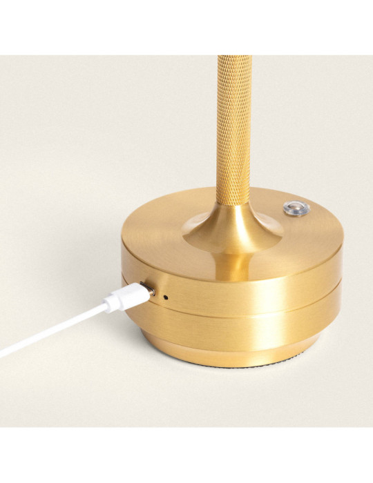 Lampe à Poser LED 3W Portable avec Batterie Rechargeable USB Astrid