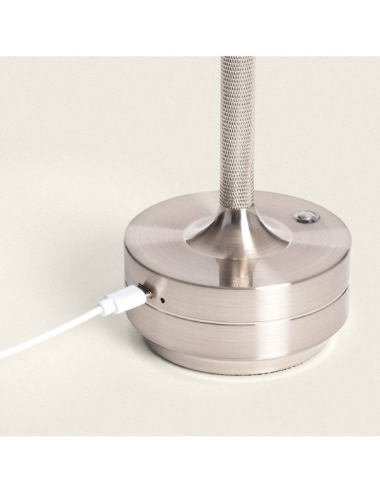 Lampe à Poser LED 3W Portable avec Batterie Rechargeable USB Astrid