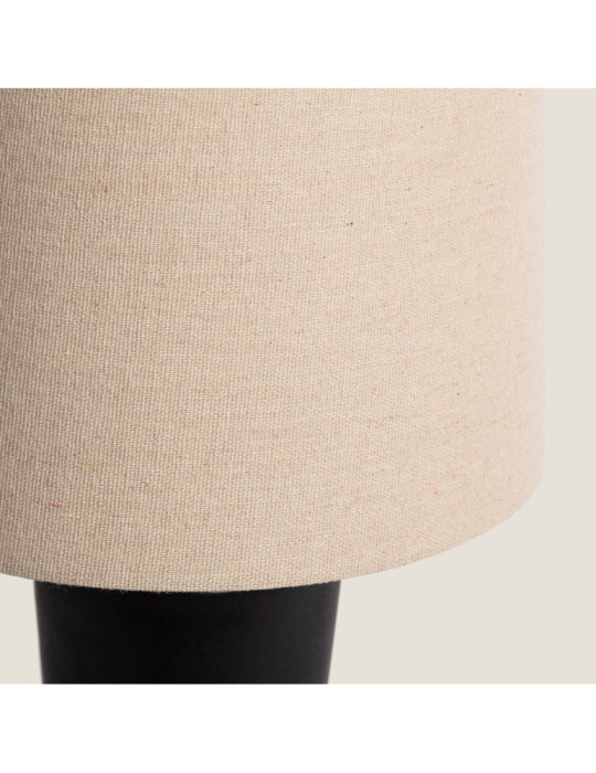 Lampe à Poser Céramique et Lin Amabel