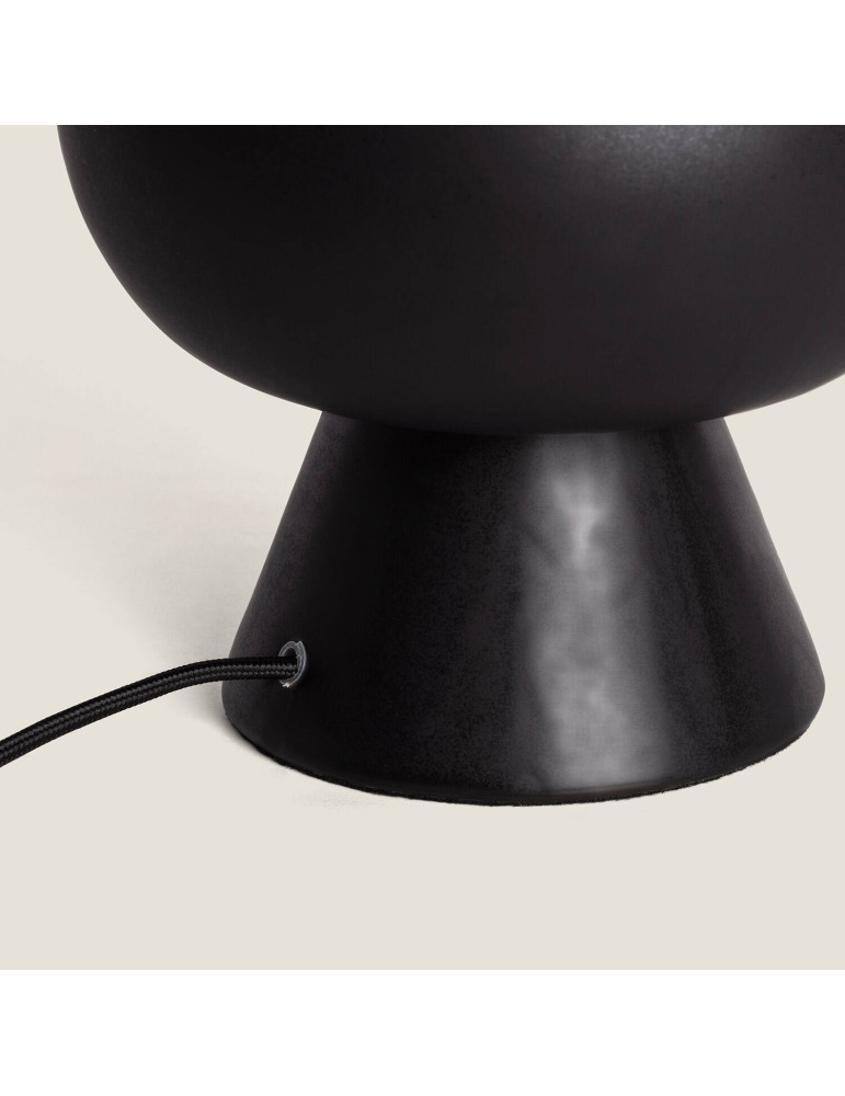 Lampe à Poser Céramique et Lin Amabel