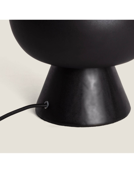 Lampe à Poser Céramique et Lin Amabel