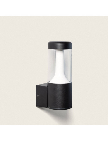 Applique Murale Extérieure LED 8W Éclairage Rectangulaire Noire Cergo