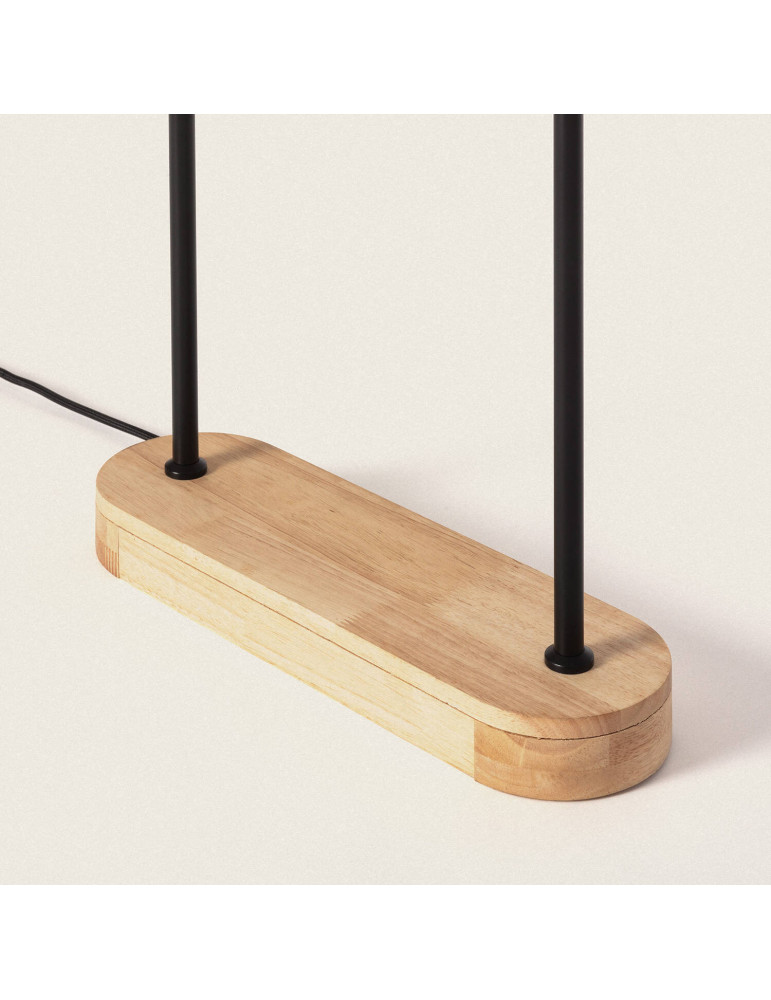 Lampadaire Métal et Textile Elliptica