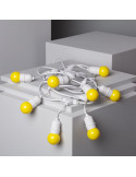 Tube salle de bain LED S19 6W 3000K Boite