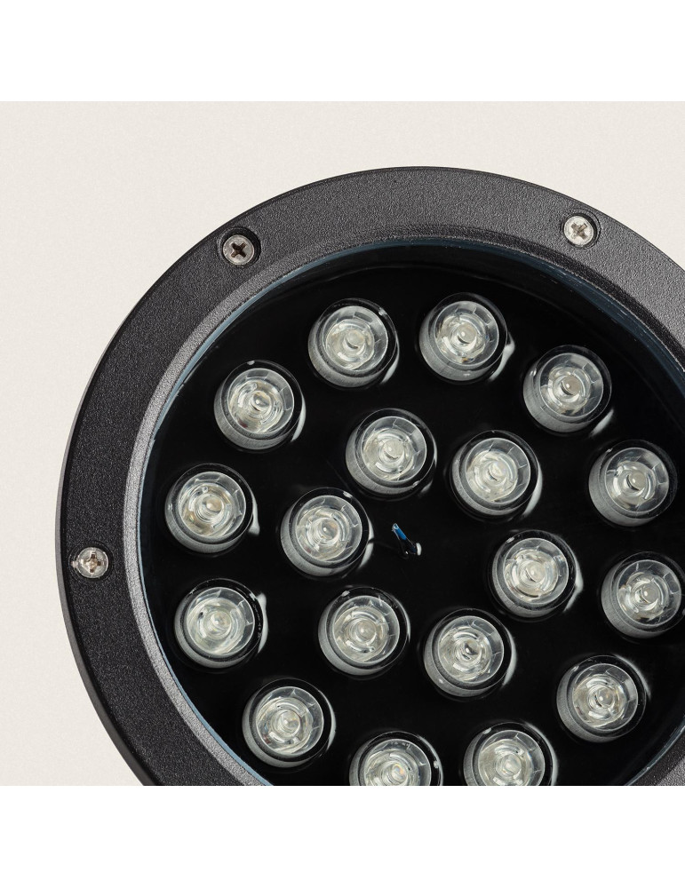 Spot Extérieur LED 18W RGB Colmar sur Piquet
