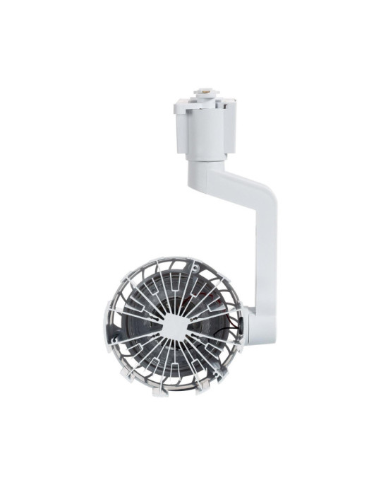 Spot LED sur Rail Monophasé 30W Dora Blanc