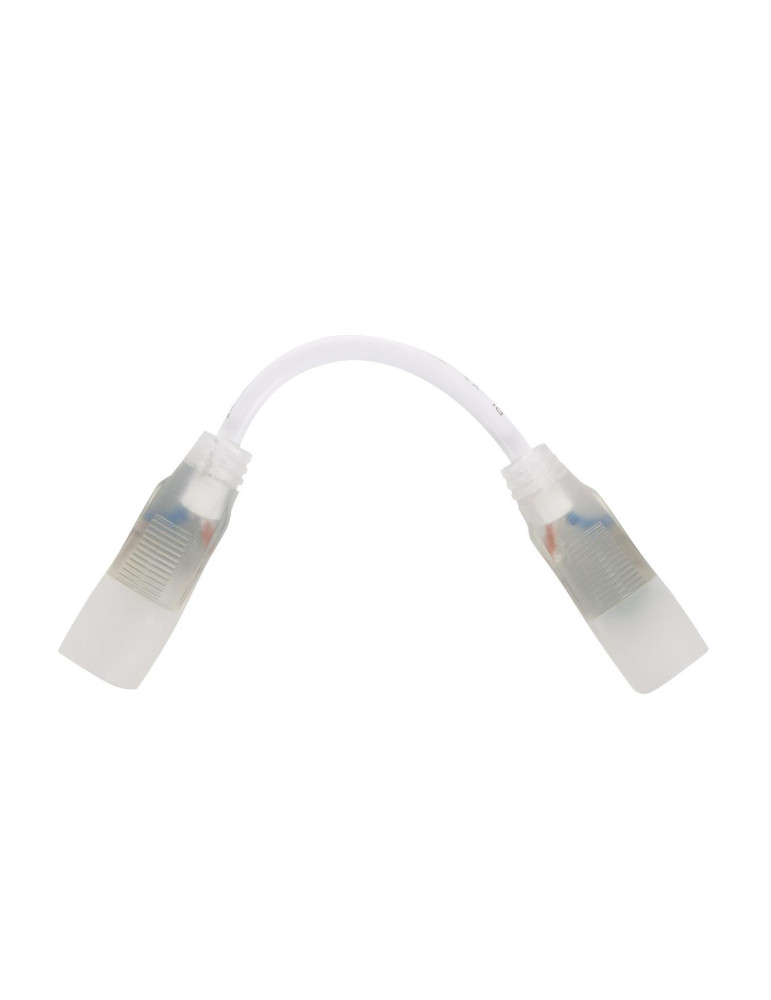 Câble Connecteur Gaine Néon LED Flexible Dimmable 7.5W/m 220V AC 100 LED/m Semi-circulaire 180° Monochrome IP67