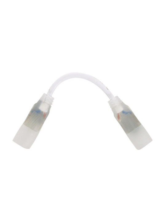 Câble Connecteur Gaine Néon LED Flexible Dimmable 7.5W/m 220V AC 100 LED/m Semi-circulaire 180° Monochrome IP67