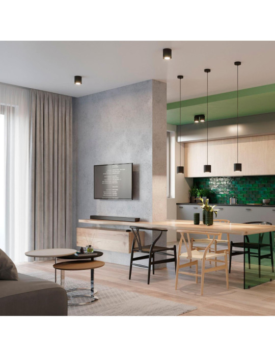 Plafonnier Aluminium Orbis 1 SOLLUX