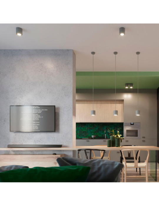 Plafonnier Aluminium Orbis 1 SOLLUX