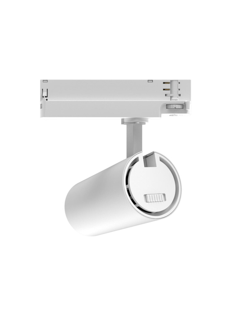 Spot LED sur Rail Triphasé 30W Fasano CCT Dimmable DALI Blanc