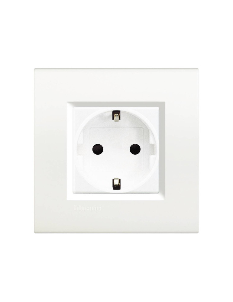 Kit Prise Type F Schuko 2P+T 16A BTicino Living Light