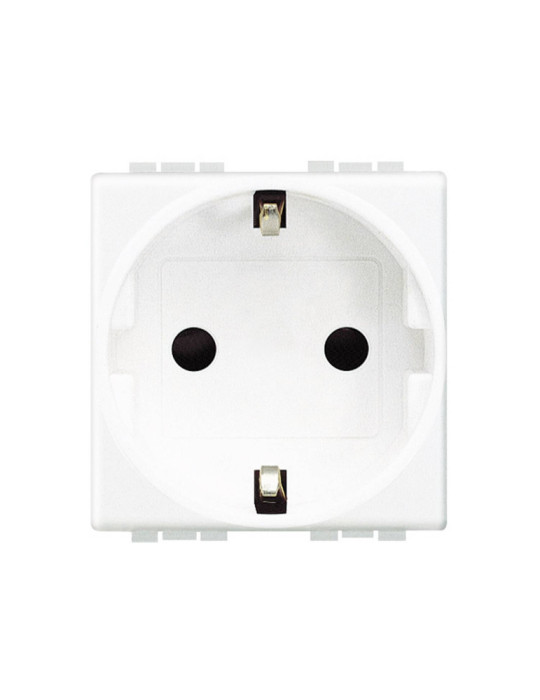 Kit Prise Type F Schuko 2P+T 16A BTicino Living Light