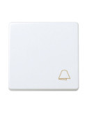 Bouton-Poussoir Simple avec Touche Sonnette SIMON 27 Play 27150