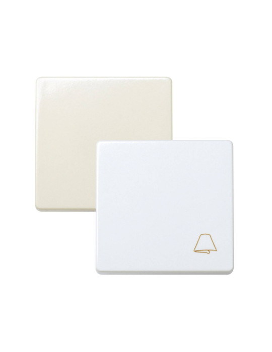 Bouton-Poussoir Simple avec Touche Sonnette SIMON 27 Play 27150