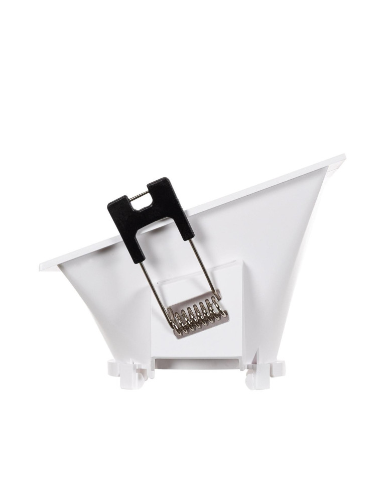 Spot LED Downlight Carré 45º GU10 6W Coupe 85x85mm Faible UGR PC