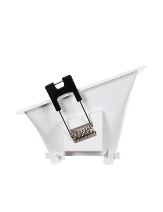 Spot LED Downlight Carré 45º GU10 6W Coupe 85x85mm Faible UGR PC