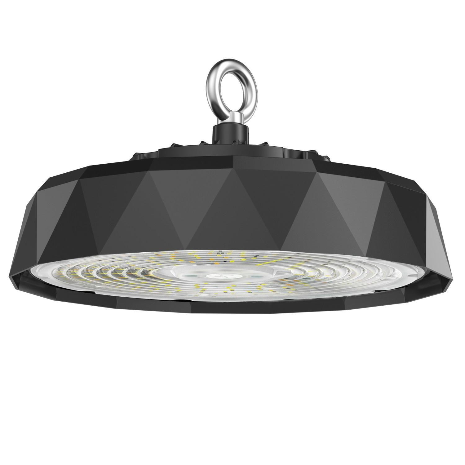 Cloche LED Industrielle UFO 100W 200lm/W MOSO Dimmable DALI LEDNIX HBM Blanc chaud 3000K