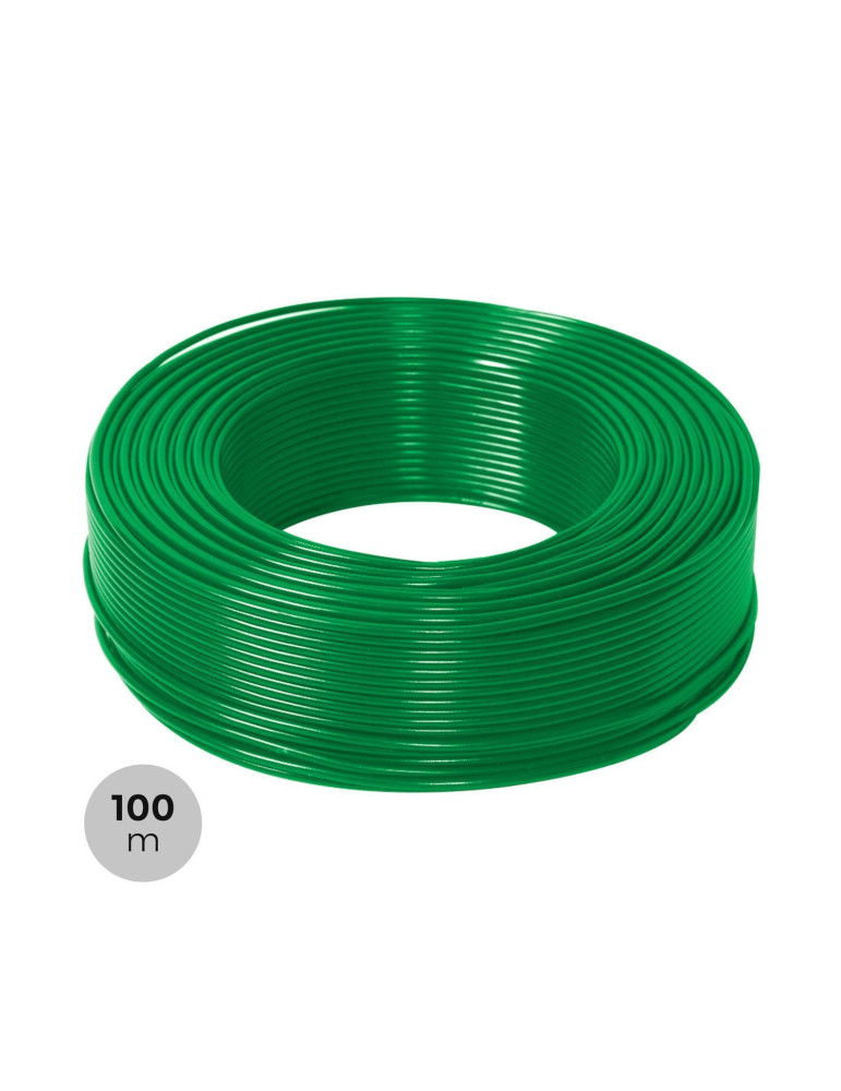 Rouleau 100m Gaine Câble Électrique 3x2.5mm² Sans Halogènes RZ1-K (AS)