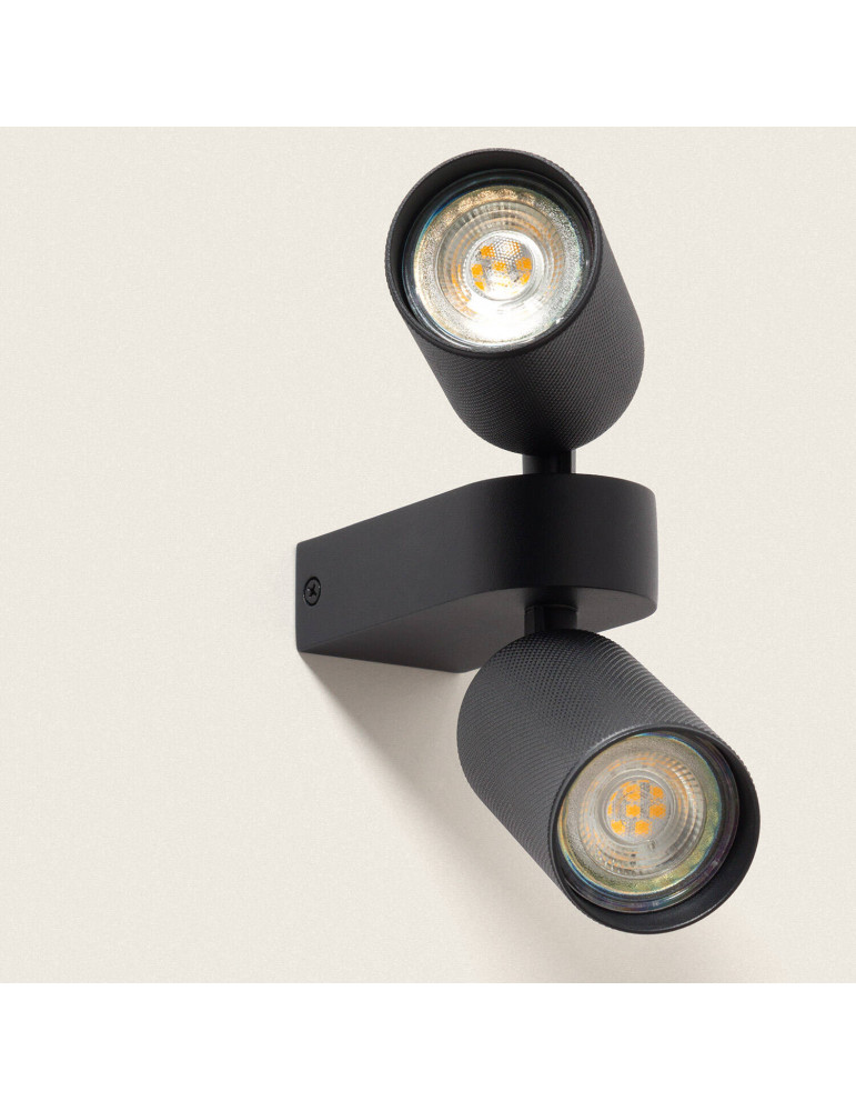 Plafonnier Aluminium Aritz 2 Spots